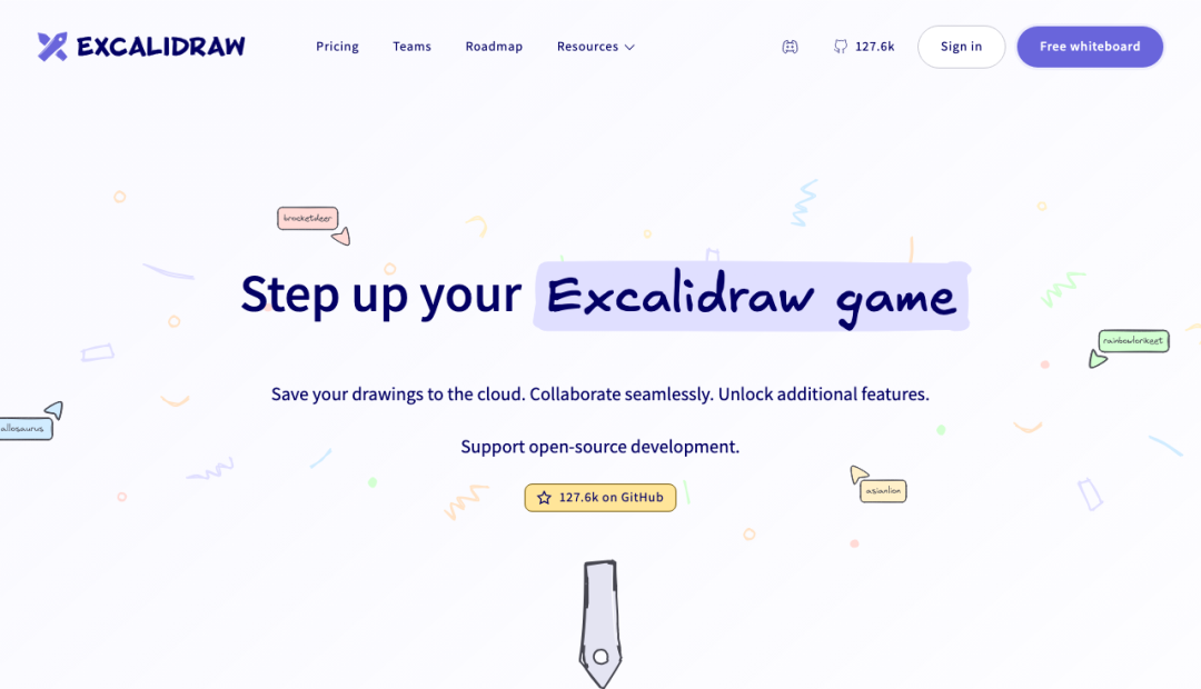 Excalidraw+ 协作能力