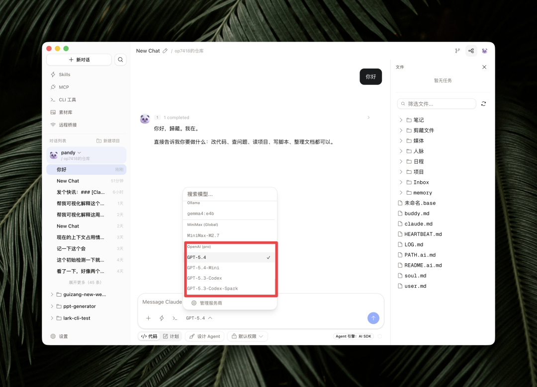 OpenAI 模型