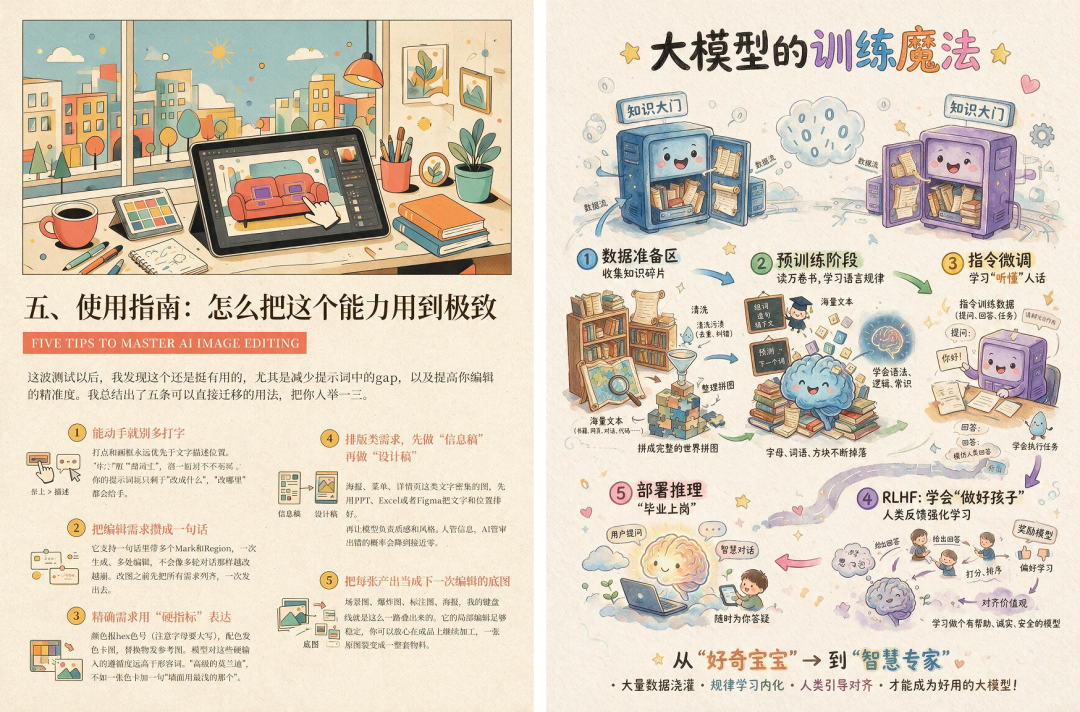 复杂信息图细节